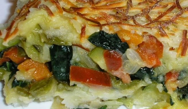 pastel de verdura pastel de verduras