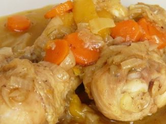 Pollo a la cerveza