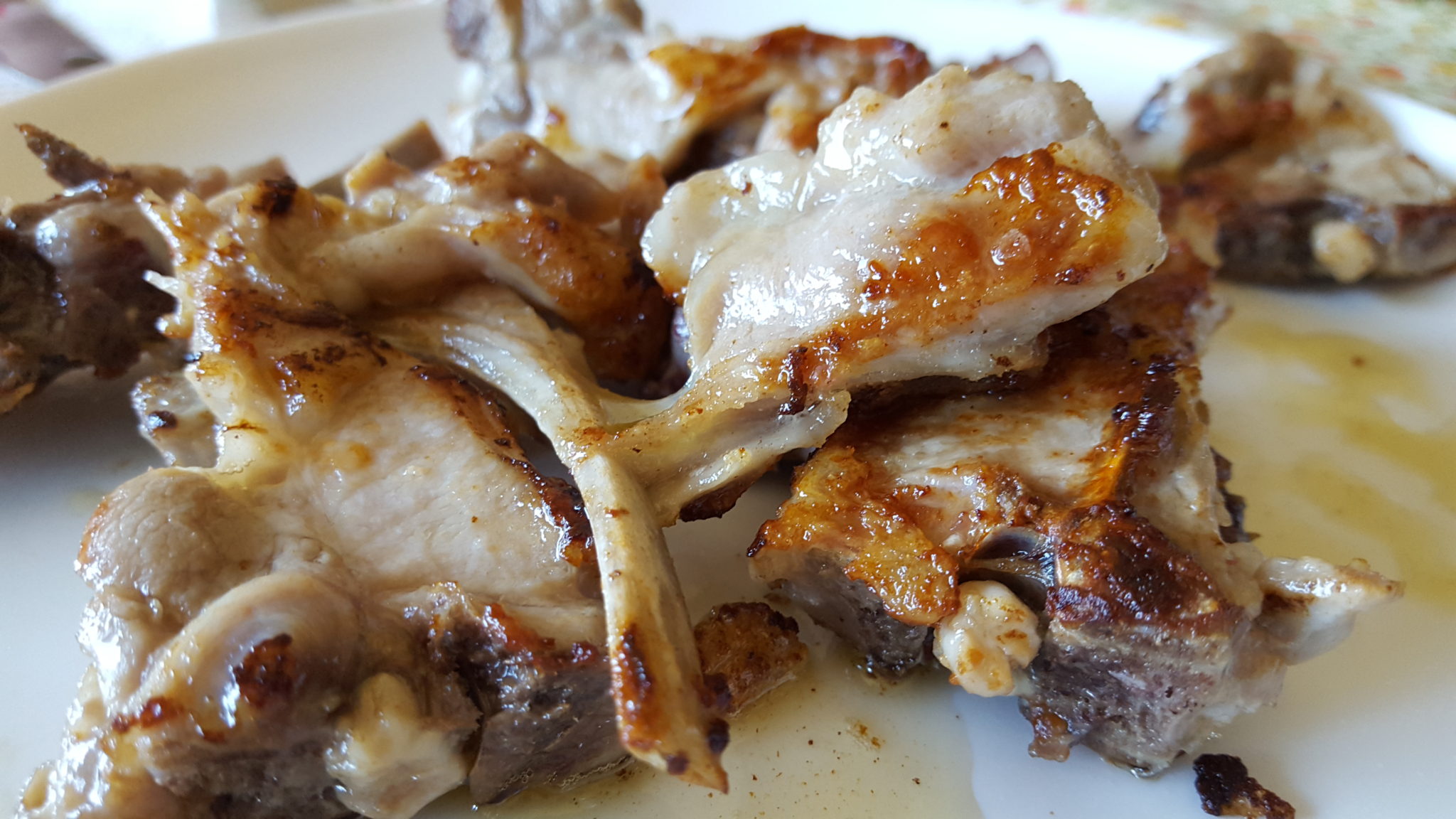 Chuletas de cordero con miel - Otra Receta