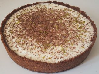 Tarta de chocolate y lima