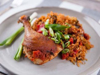 Arroz con pato